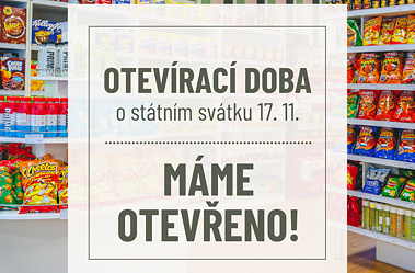 Otevírací doba 17. 11. 2023