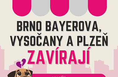 Elbúcsúzunk brünni (Bayerka), pilseni és prágai (Sokolovská) fiókjainktól.