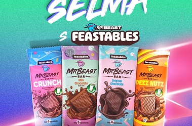 Feastables konečně v The Candy Store