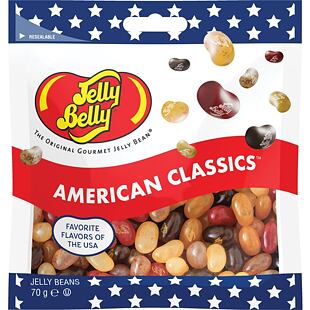 Jelly Belly žvýkací fazolky s příchutí amerických klasik 70 g