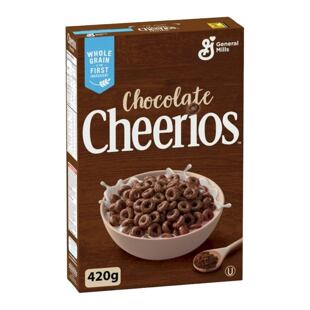 Cheerios celozrnné cereálie s příchutí čokolády 420 g