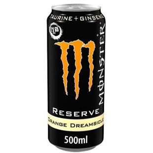 Monster UK Reserve Orange Dreamsicle energetický nápoj s příchutí pomeranč. nanuku 500 ml PM
