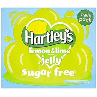Hartleys instantní želé s příchutí citronu a limetky bez cukru 23 g