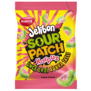 Sour Patch kyselé žvýkací bonbony s příchutí vodního melounu 80 g