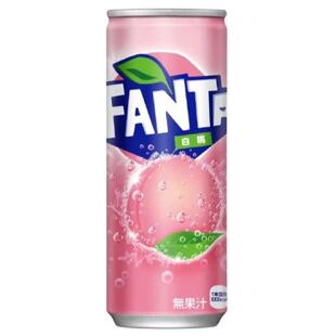 Fanta Japan sycená limonáda s příchutí bílé broskve 500 ml