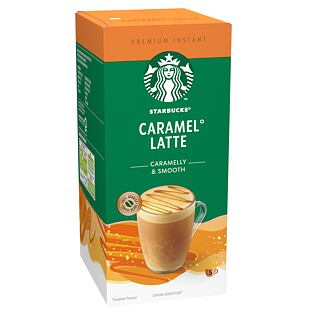 Starbucks instantní káva s karamelovou příchutí 5 x 23 g