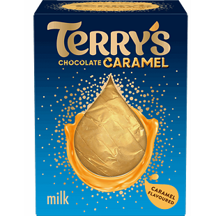 Terry's mléčná čokoláda s příchutí karamelu 145 g