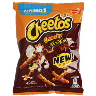 Cheetos kukuřičný snack s příchutí sýru a barbecue 70 g