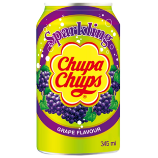 Chupa Chups sycená limonáda s příchutí hroznů 345 ml