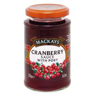 Mackays brusinková omáčka s portským vínem 235 g