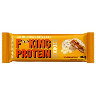 F**KING Mogyorókrémes keksz mogyoró ízű tejbevonattal, mogyoródarabkákkal 96 g