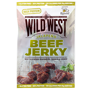 Wild West sušené hovězí maso s příchutí jalapeňo 25 g