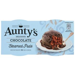 Aunty´s buchtička s pudinkem s příchutí čokolády 2 x 95 g