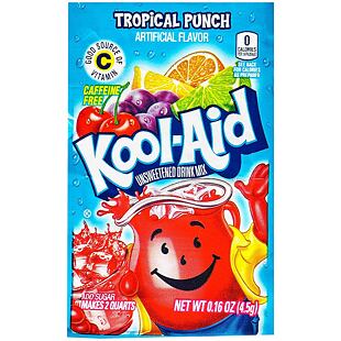Kool-Aid nápoj v prášku s příchutí tropického punče 4,5 g