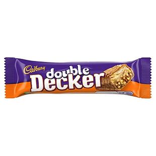Cadbury Double Decker tyčinka s nugátem, křupinkami a cereáliemi 54,5 g