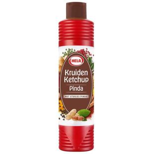 Hela kořeněný kečup s mletými arašídy 500 ml