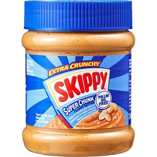 Skippy křupavé arašídové máslo s kousky oříšků 340 g