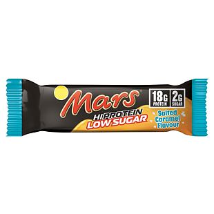 Mars proteinová tyčinka s příchutí slaného karamelu se sníženým obsahem cukru 57 g