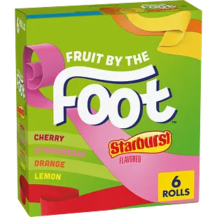 Fruit By The Foot Starburst měkké pásky s ovocnými příchutěmi 128 g