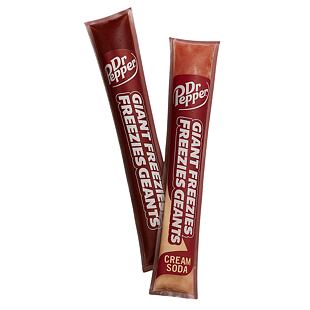 Dr Pepper Giant Freezies vodová colová zmrzlina 1 ks 150 ml