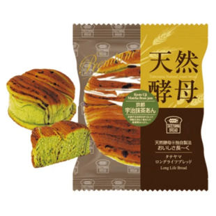 Tateyama Bread JP nadýchaný koláček s čajem matcha Uji 95 g