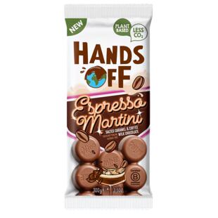 Hands Off mléčná čokoláda s příchutí Espresso Martini 100 g