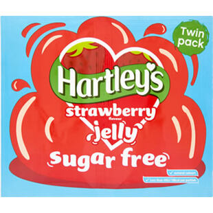 Hartleys instantní želé s jahodovou příchutí bez cukru 23 g