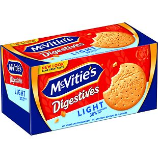 McVitie's LIGHT csökkentett zsírtartalmú búzavajas keksz 250 g