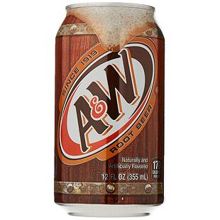 A&W limonáda s příchutí kořenového piva 355 ml