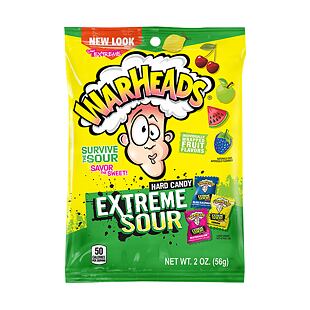 Warheads kyselé bonbonky s ovocnými příchutěmi 56 g
