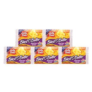 Jolly Time Blast O Butter popkorn s máslovou příchutí 100 g Zvýhodněné Balení 5 ks