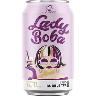 Lady Boba bubble tea s příchutí Taro 315 ml