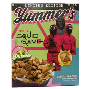 Yummer's Squid Game cereální polštářky s pistáciovou náplní 300 g