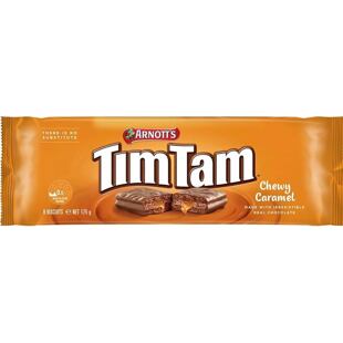 Tim Tam karamelové čokoládové sušenky 175 g