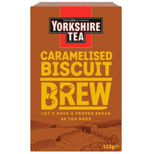 Taylors černý čaj s příchutí karamelových sušenek 40 ks 112 g