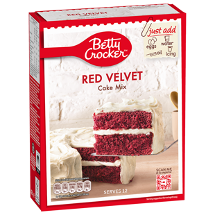 Betty Crocker směs na přípravu dortu Red Velvet 425 g