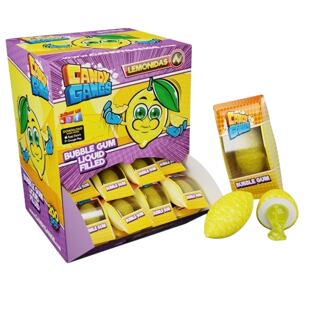 Candy Gangs žvýkačka s náplní s citronovou příchutí 4 g