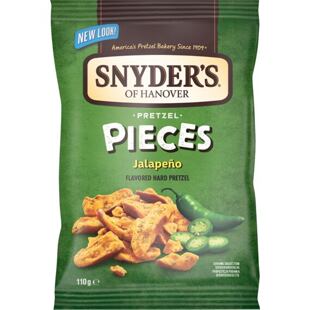 Snyder's kousky preclíků s příchutí papriček jalapeňo 110 g
