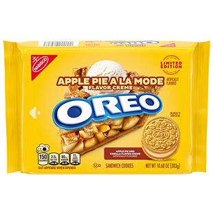 Oreo sušenky s náplní s příchutí jablečného koláče 303 g