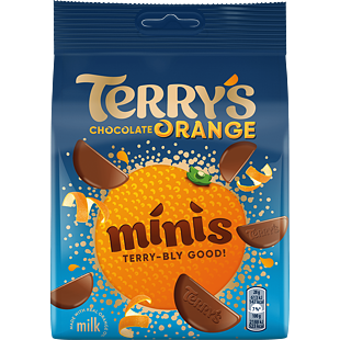 Terry's Minis mléčná čokoláda s pomerančovým olejem 104 g