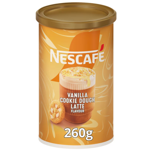 Nescafé instantní latte s příchutí vanilkového sušenkového těsta 260 g