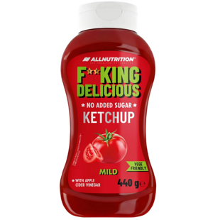 F**KING Delicious kečup s jablečným octem bez přidaného cukru 440 g