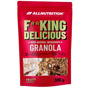 F**KING Delicious Granola cereálie s kouskami ovoce 300 g