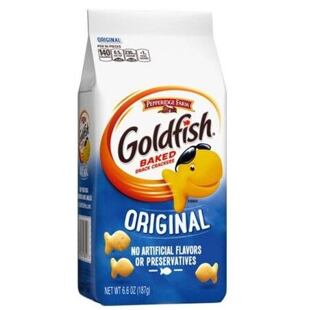Goldfish pšeničné krekry ve tvaru rybiček 187 g