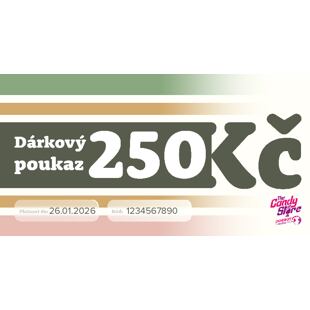 Dárkový Poukaz 250 Kč - online
