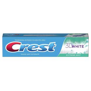 Crest 3D Extreme Mint zubní pasta pro bílé zuby 125 ml