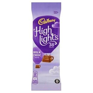 Cadbury Highlights instantní horká čokoláda se sníženým obsahem cukru 11 g