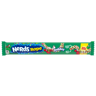 Nerds Rope pendrek s cukrovými bonbonky s příchutí vodního melounu, třešně a punče 26 g