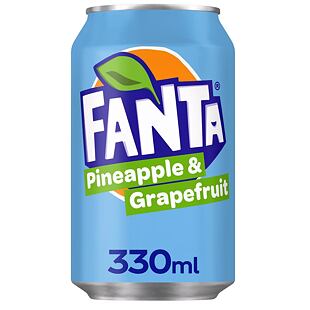 Fanta sycený nápoj s příchutí ananasu a grapefruitu 330 ml