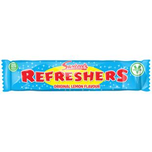 Swizzels Refreshers žvýkací páska s příchutí citronu 18 g